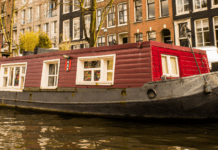 woonboot Amsterdamse grachten