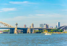 Zeezicht brug Rotterdam